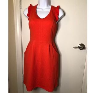 ORANGE PERFECT FIT DRESS